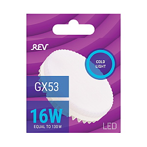 Светодиодная лампа REV GX53 16Вт 32597 0